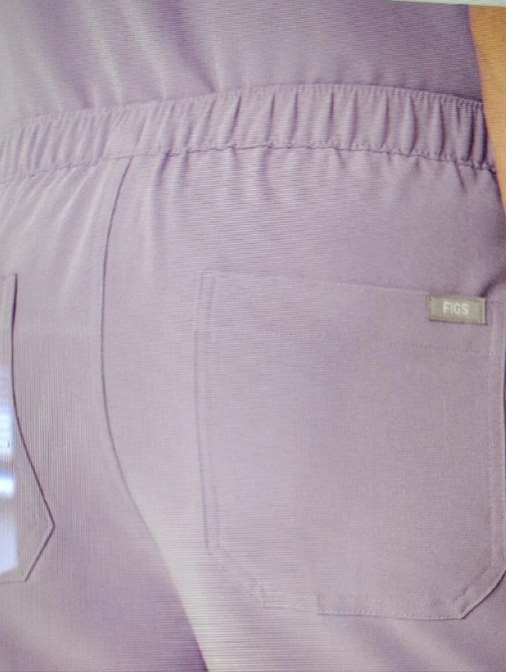 Figs Lavender Dew Large Male Pisco Scrubs. New in bag, never worn
